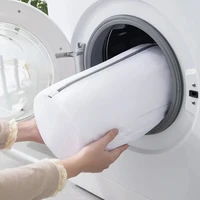 Mesh Laundry Bag Polyester Laundry Wash Bags Coarse Net Laundry Basket Laundry Bags for Washing Machines Mesh Bra Bag 2