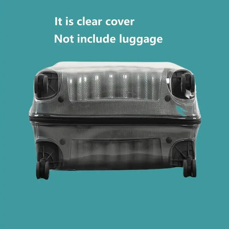 Luggage Cover for Samsonite CS2 Suitcase Protector Case Clear PVC Dustproof Travel Accessories