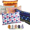 Outdoor Camping Automatic Inflatable Pillow Tent Camping Equipment Leisure Ethnic Style Tent Lunch Break Travel Sleeping Pillow 1