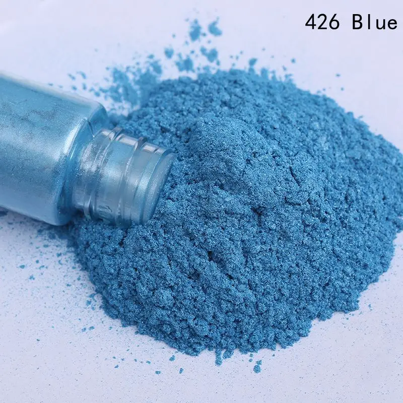 Purple Natural Mica Powder Pigments for DIY Art and Crafts - 25ml Shimmering Resin and Nail Gel Enhancer