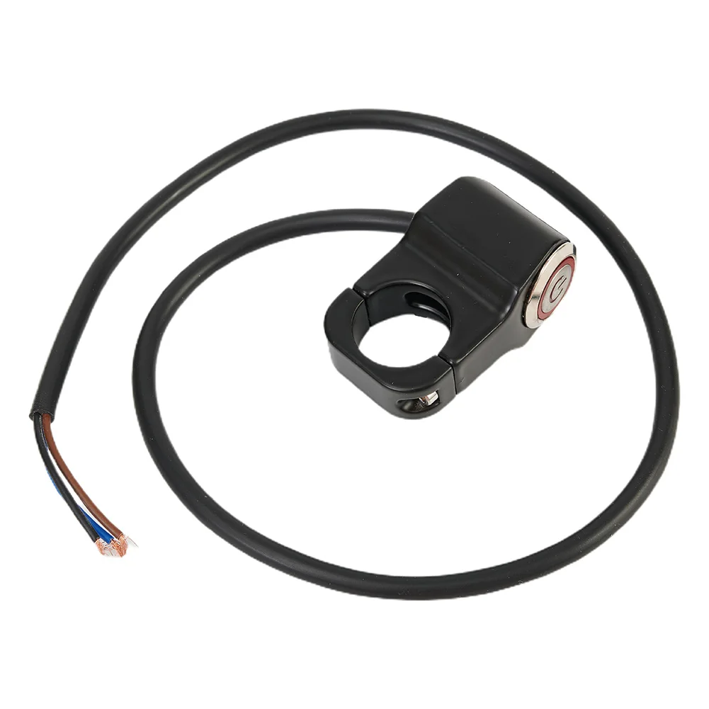 

22mm Motorcycle Handlebar Light Switch On/Off Headlight-Hazard-Fog Red LED Aluminum Alloy Motorcycle Parts High Quality