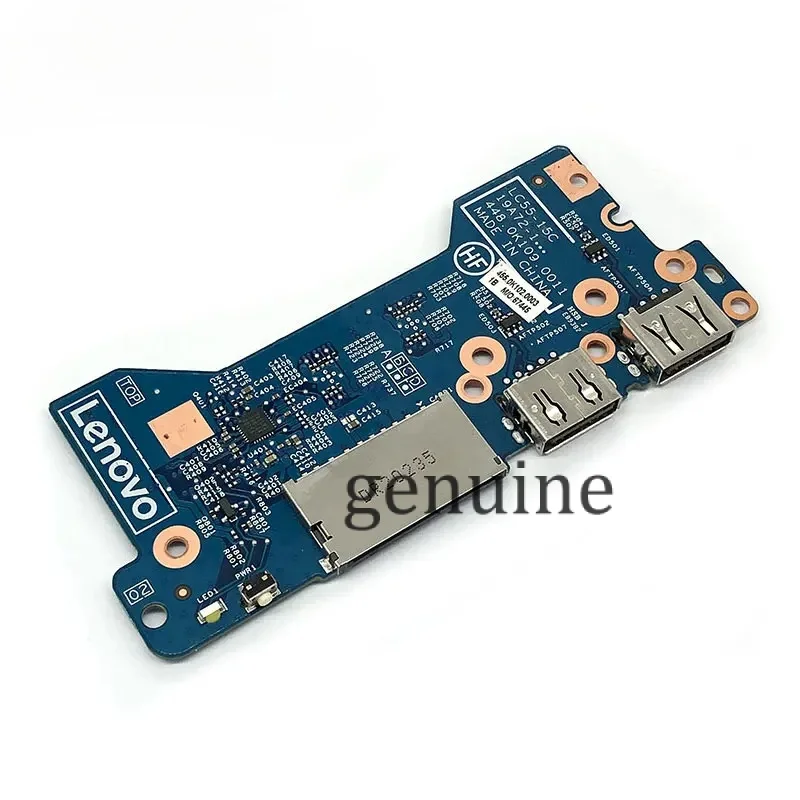 

USB-кардридер Padarsey для ноутбука, плата с кнопкой питания для Lenovo IDEAPAD Flex 5 14IIL05 14ITL05 14ARE05 15IIL05 448.0K115.0011