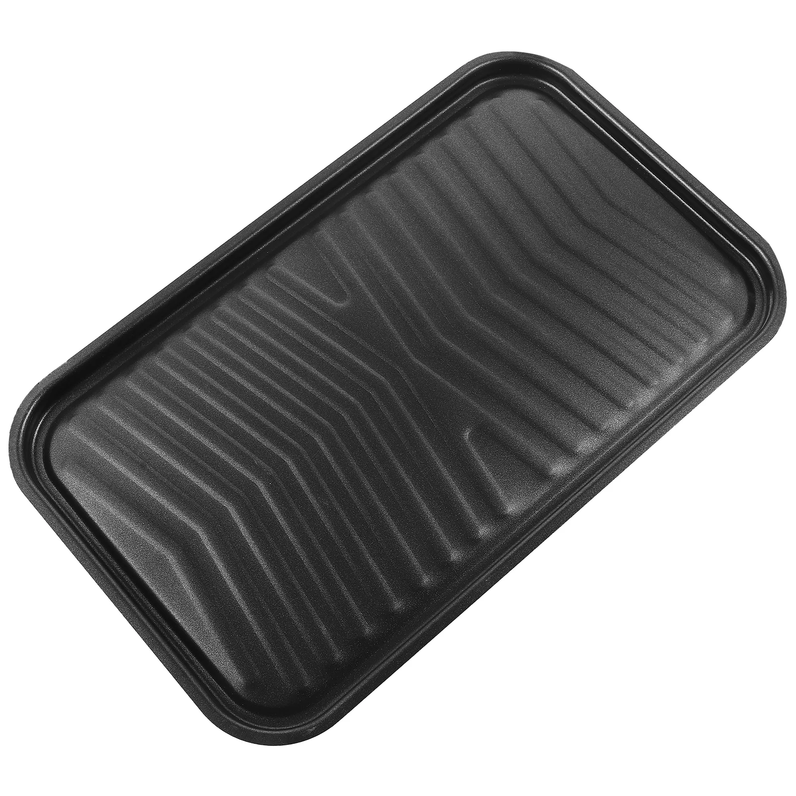 

Barbecue Grill Pan Non-Stick Smokeless Frying Grill Barbecue Plate Rectangle BBQ Baking Tray Outdoor Picnic Cookware