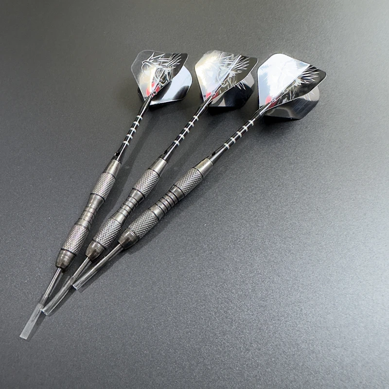 Metal Darts 3pcs/Set Metal High-grade Imitation Tungsten Steel Needle 20g Professional Competition Training Black Aluminum Rod
