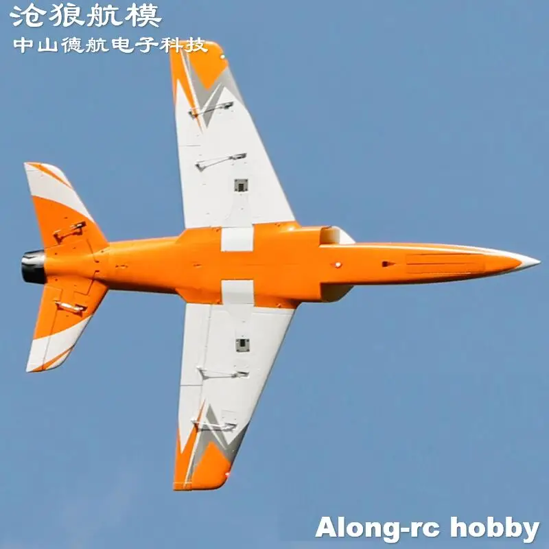 프리윙 90mm EDF 제트 RC 비행기 2024 오렌지 제우스 6s 또는 8s PNP 또는 키트+서보 수납식 착륙 장치 스포츠 항공기 모델