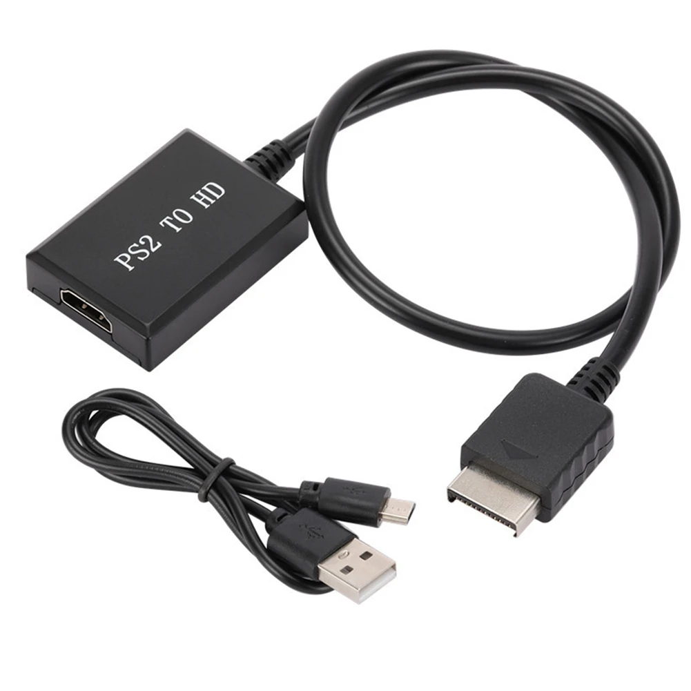 For PS2 To HD Audio Video Converter Adapter 1080P Support For PS1 2 3