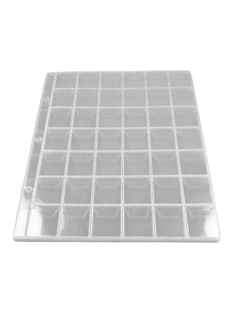 10Pcs Album For Coins Albums 42 Pocket Coins Collection PVC Transparent Inside Pages Coins Loose Leaf Organizer Bag 5