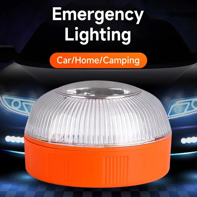 LED Emergency Light Led Car Emergency Light Flashlight Magnetic Induction Strobe Road Accident Lamp Beacon Safety Accessory