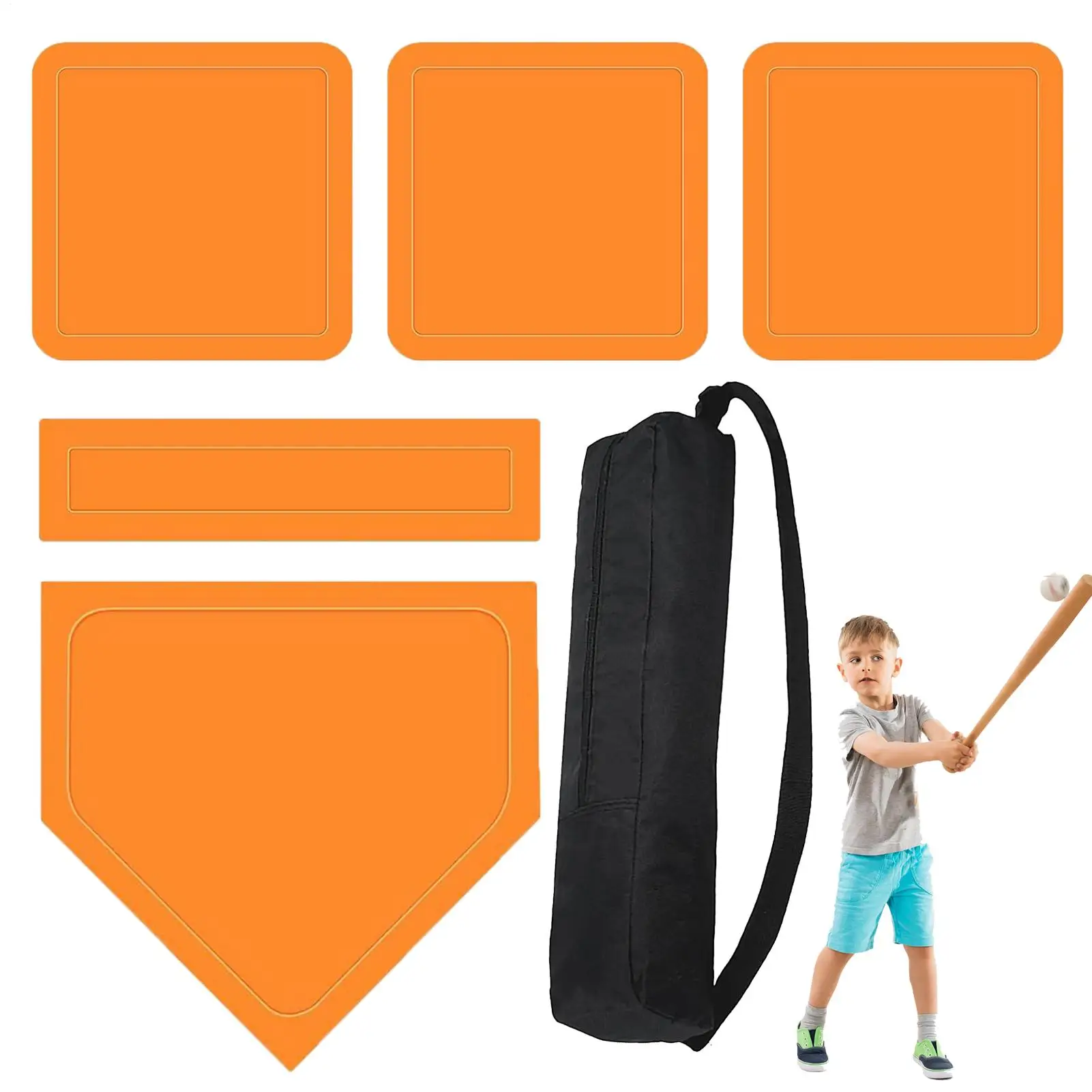 5-Piece Baseball Softball Base Set 1