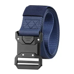 Adventure - Ready Tactical Waist Belt with Durable Automatic Buckle (Blue)