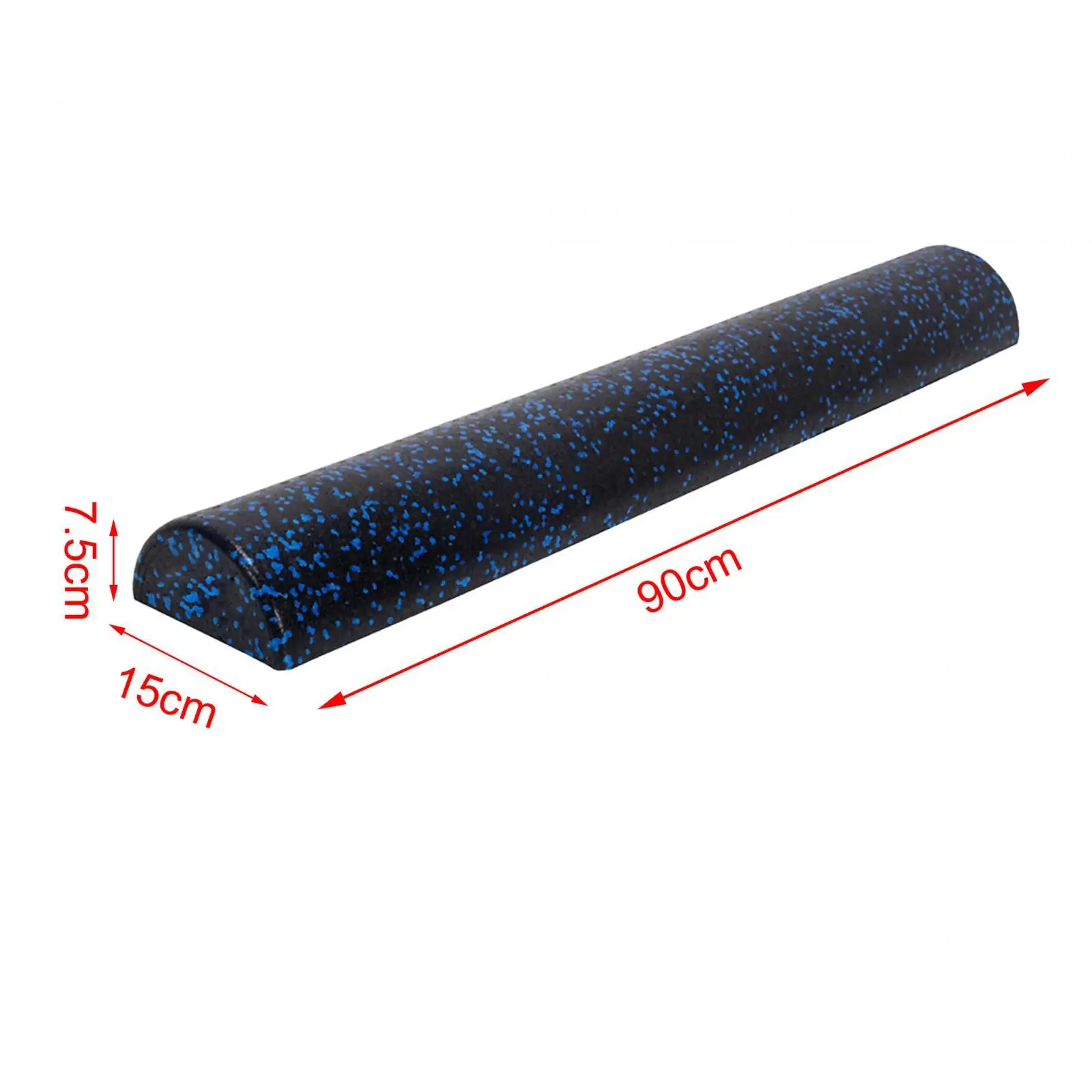 Foam Half Roller Massage Half Round Foam Roller Neck Pliability Balance Training Roller Equipment Muscle Roller