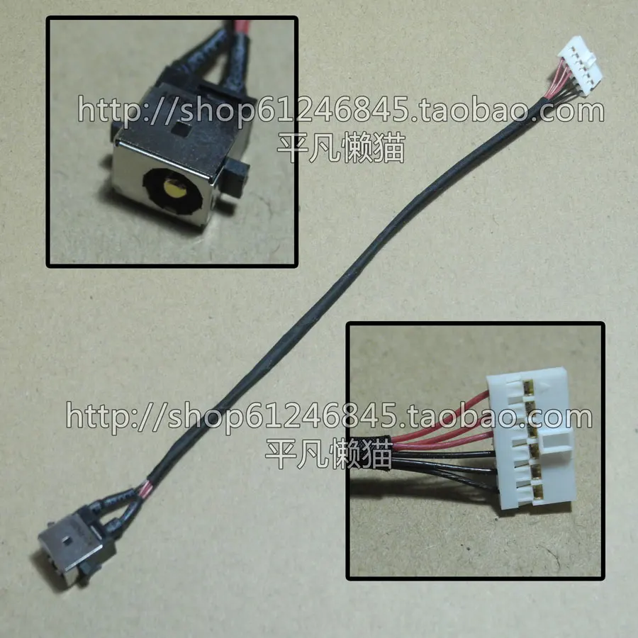 

Free Shipping for Asus W50j R510c W518w F550l Power Interface Charging Plug DC Socket Interface Jack Head Connector