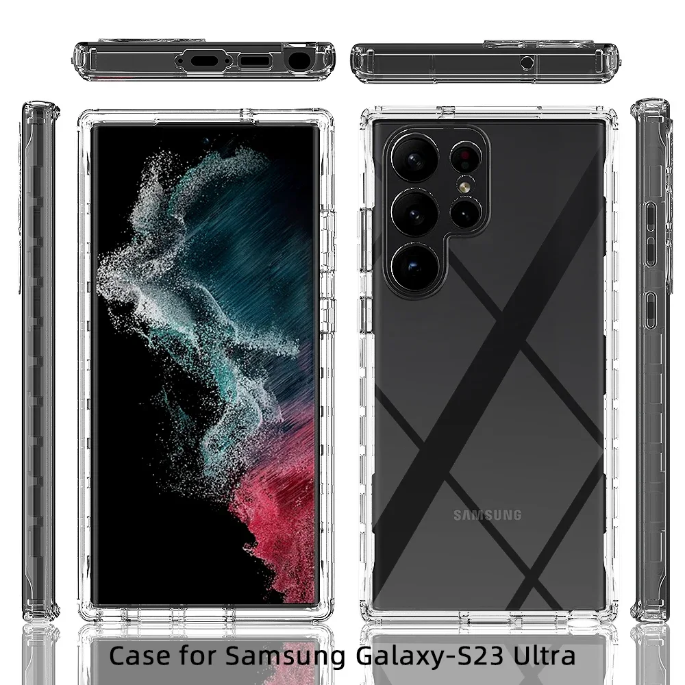 Clear TPU Silicone Rubber Protective Case