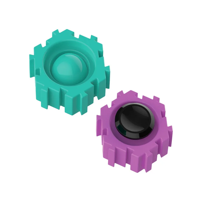 Versatile Building Blocks Fingertip Gyroscopes Infinite Splicing Blocks Finger Gyroscopes Stress Relieving Toy Kindergarten Gift