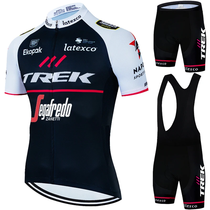 

Men's Bike Clothing Cycling 2024 Mtb Jersey Summer TREK Sports Set Mountain Suit Cycle Spring Man Shorts Sportswear Bib Uniform