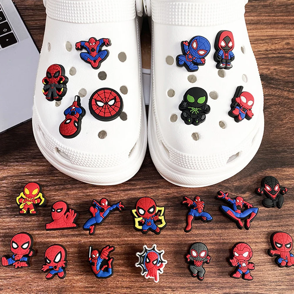 Spider Man croc Charms -   Spiderman gifts, Spiderman theme