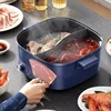 Midea Electric Hotpot Mandarin Duck Home Multi Functional Electric Stir Fryer, Electric Cooker, 6L Non Stick Pot 3