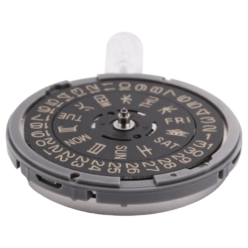 3.8 O 'Clock NH36/NH36A Automatic Watch Movement Self-Winding Mechanical Date/Day Setting 24 Jewels Watch Replacements
