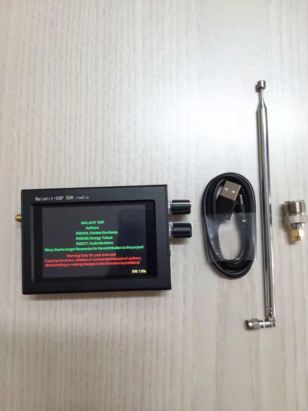 1 шт. 50k-2 ГГц 1.10a SDR все режимы приемника/Longwave/средняя волна/короткая волна FM