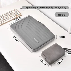 Universal 13 - 14 Inch Protective Laptop Bag and Case for 13 - 14.2 inch (Grey)