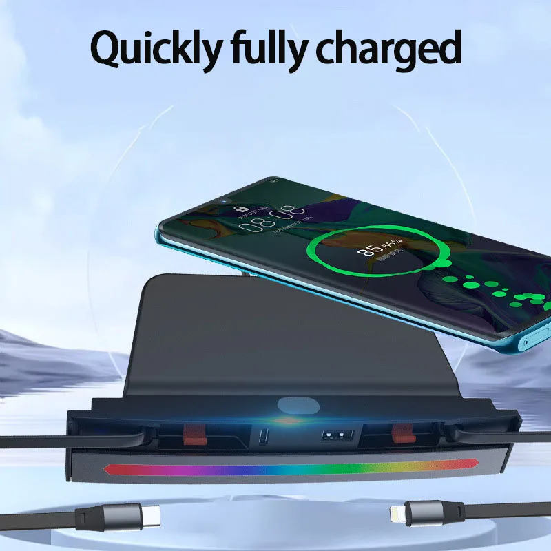 For Tesla Model Y&3 2021-2024 Fast Charger Shunt Hub Intelligent Docking Station
