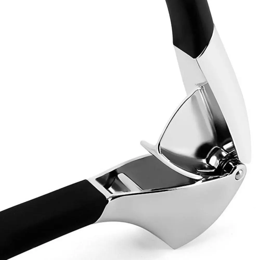 Description Picture 5 of itemManual Garlic Press Stainless Steel Non-slip Handle Garlic Squeezer Ergonomic Grip Handheld Garlic Crusher Ginger