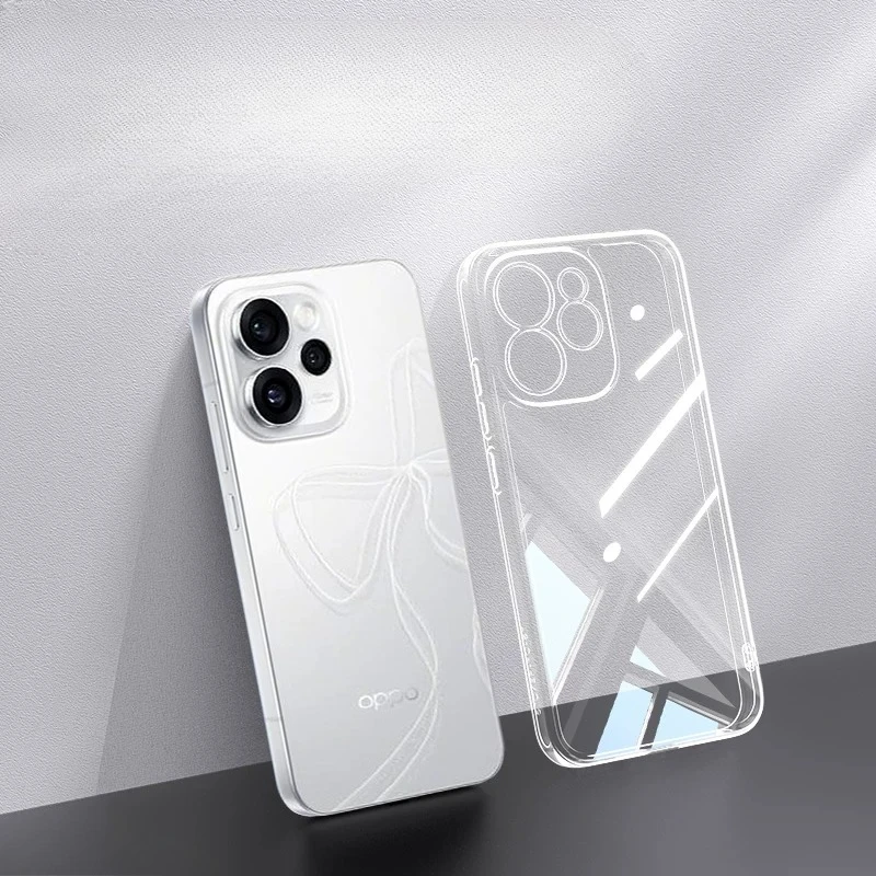 Transparent TPU Protective Phone Case - Clear Soft Cover