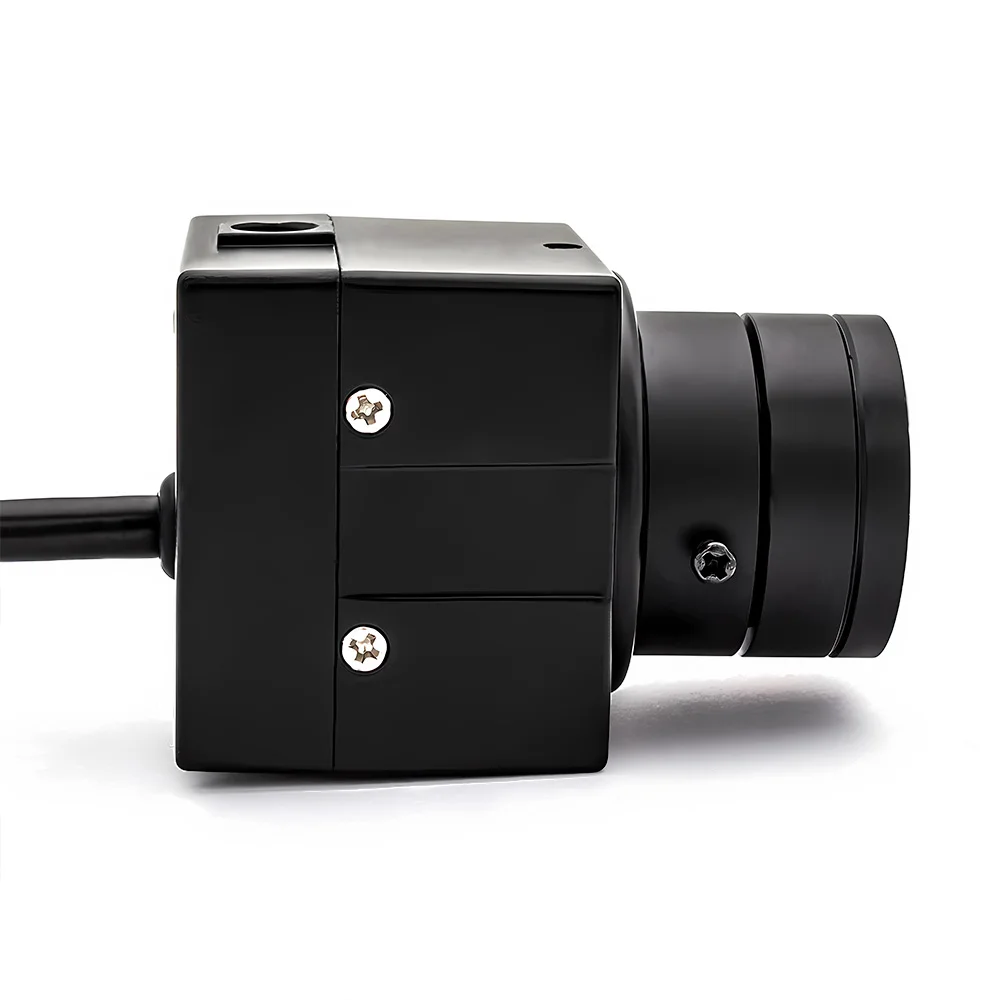 Industrial 10X Zoom POE IP Camera 2/4MP Webcam Metal Box With Varifocal Lens Sup