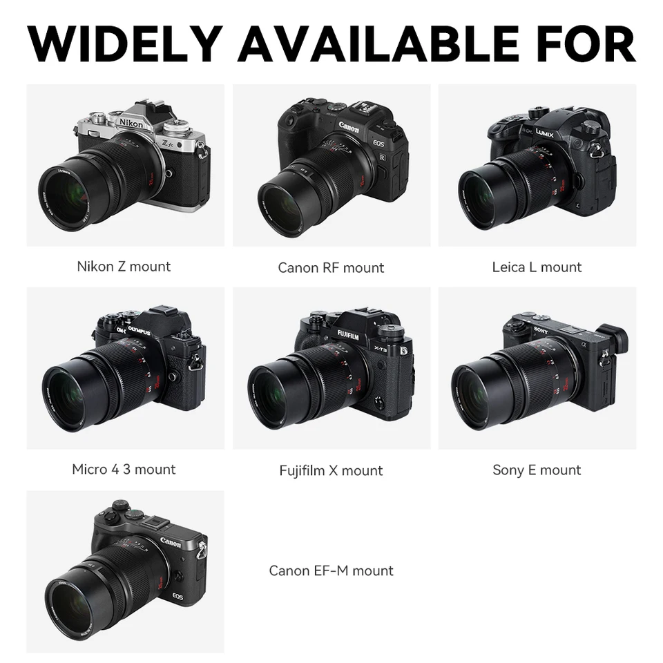 7artisans 25mm F0.95 APS-C 대구경 프라임 렌즈 ( E A6700 ZVE10 A6400, 니콘 Z Z30 Z50 II, 후지 XF X-T30 III X-M5 호환)