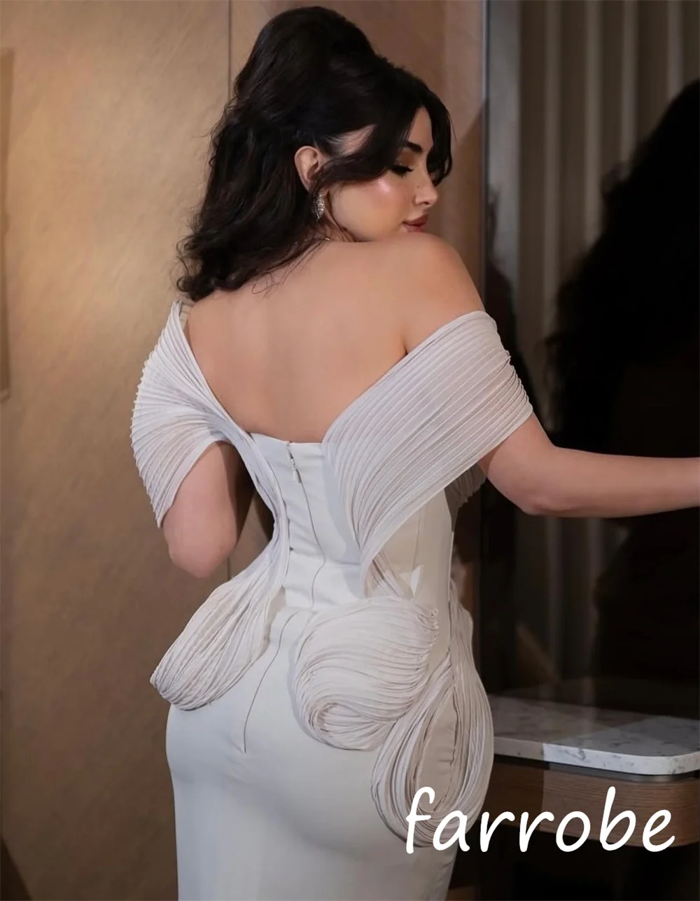 الأحجام المخصصة المتاحة جيرسي مطرزة الطية البوق خا...