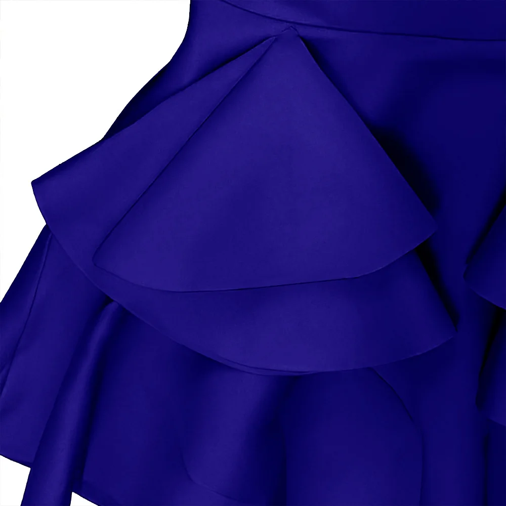 Plus Size Women Party Dress Ruffle Bow Elegant Dresses Lady Fashion Robe 2022 Autumn Casual Outfit Female Birthday New Outerwear