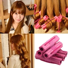

6pcs New Arrival 6pcs Magic Foam Rollers Sponge Hair Styling Soft Curler Twist DIY Tool Hair Curlers