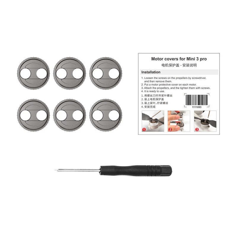 Drone Accessories Drone Motor Cover Motor Cover 4Pcs Motor Cover Scratch Proof Propellers Protective Cover Engine Protector for DJI Mini 3 Pro/Mini 4 Pro