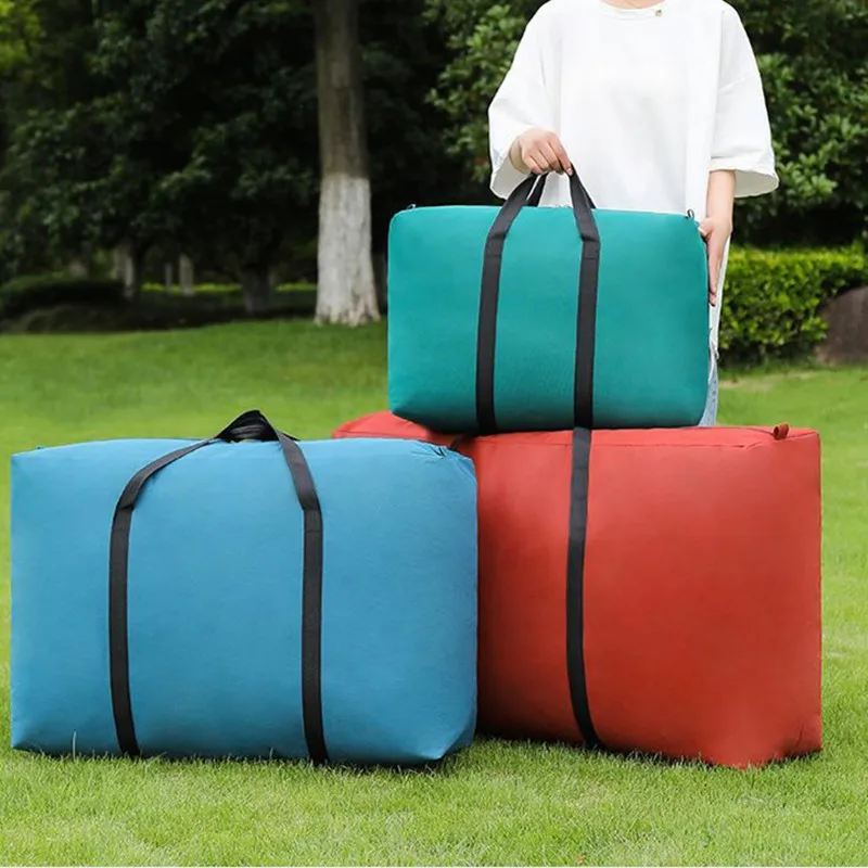 

Luggage Packing Bag Household Quilt Clothes Storage Bag Waterproof High Capacity Sundries Clothes Organizer Moving Luggage Bag