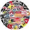 10/30/50PCS Cool Ski Brand Logo Stickers DIY Skateboard Luggage Guitar Laptop Car PVC Waterproof Graffiti Trend Stickers Kid Toy 4