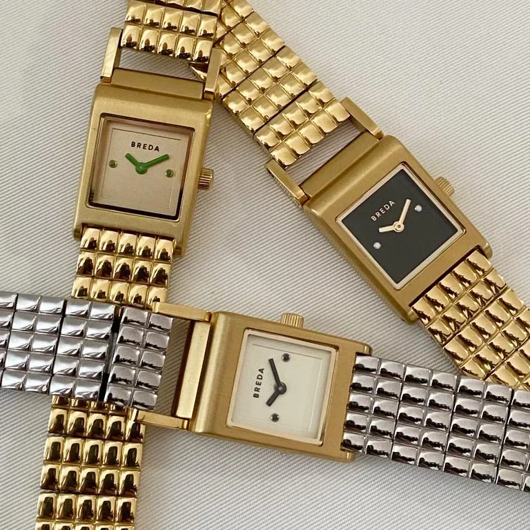 Revel Bracelet Retro Square Women's Watch Steel Band Small Square Watch ladies diamond watch