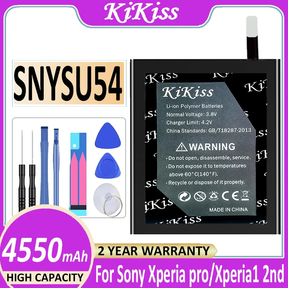 

KiKiss Battery SNYSU54 4550mAh For Sony Xperia 1 II Xperia Pro/Xperia1 2nd/Xperia5 2nd/Xperia 5/Xperia 5ii Bateria