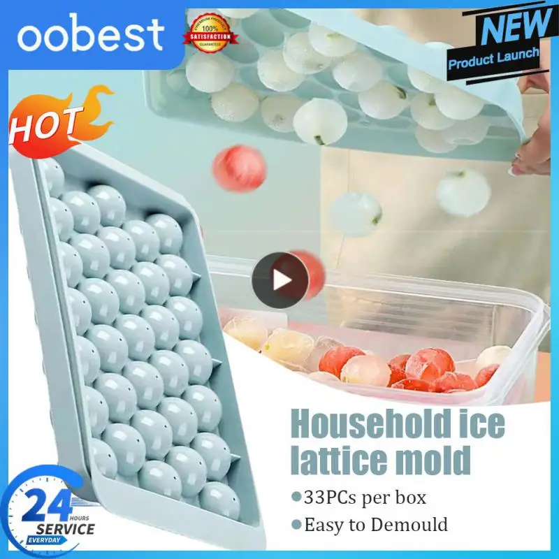 Bolo Hockey Round Rombo Ice Mold Ice Boll Tray Maker Plastica Ice Mold Ice Ball Mold Food Grade Mold Kitchen Gadge