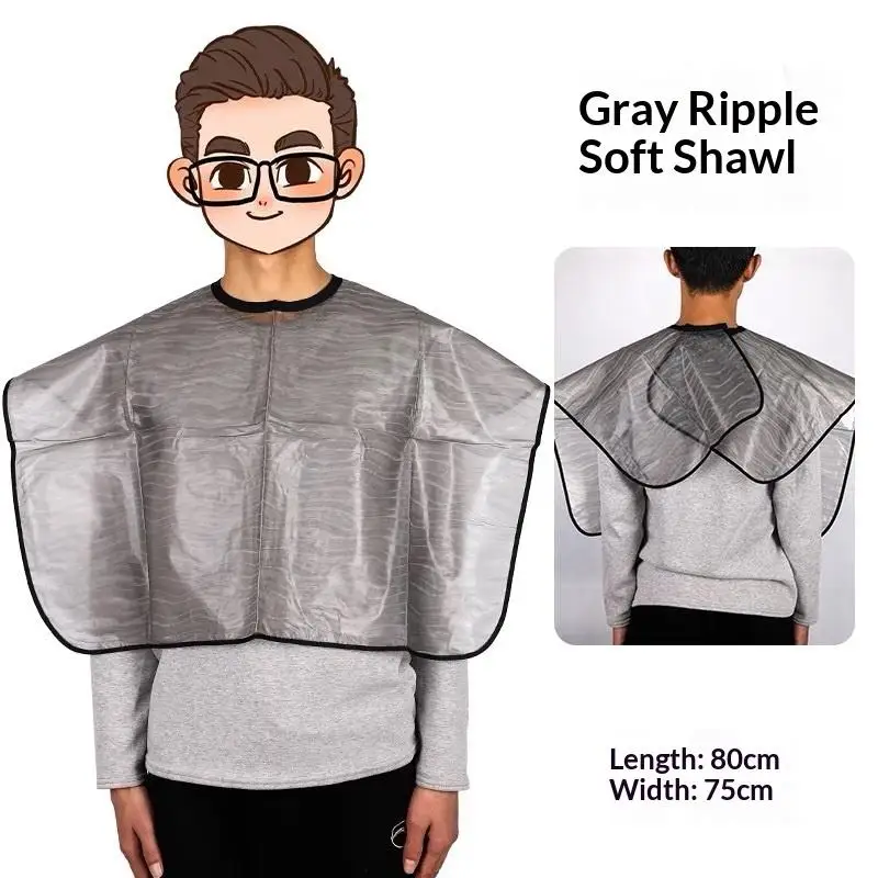 이발소 미용 케이프 방수 헤어 컬러링 랩 헤어 컬러 샴푸 염색 천 헤어컷 망토 도구