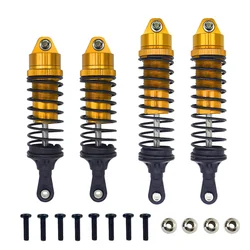 Enhanced Aluminum Front & Rear Shock Absorbers (Gold)