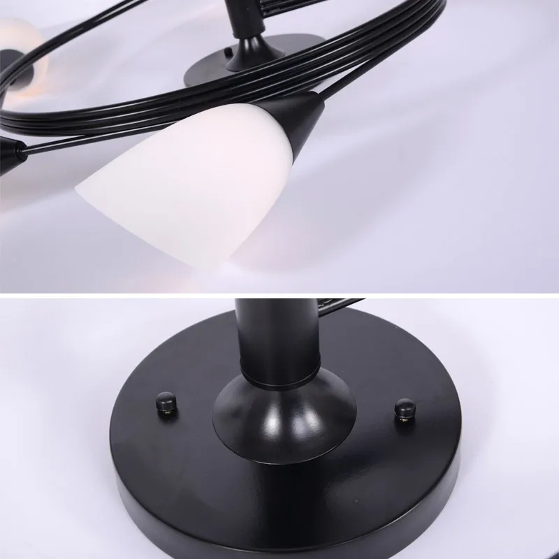 Modern Led Ceiling Chandelier Nordic Glass Lamp Bedroom Kitchen Living Room Dining Room Decoration Home Ceiling Light Fixtures