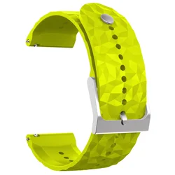 Waterproof Silicone Watch Strap - 24mm Premium Band for Enhanced Comfort and Durability (Grass green)