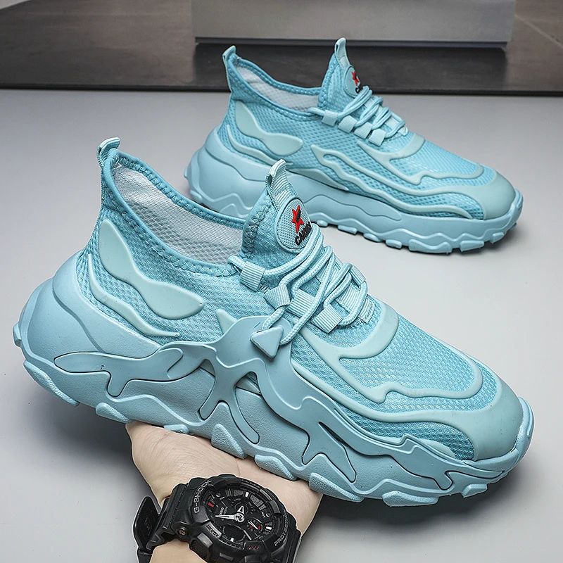 Men's Daily Versatile Trbottomy Shoes, Soft Sole, Soft Surface, Non-Slip, Casual Trbottomyy Slippery Casual Sports Shoes, Suitable for Outdoor Activities, Men's Shoes