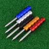 Stainless Steel Golf Divot Repair Tool Lawn Maintenance Pitch Groove Cleaner Marker Fork Pen Golf Accessories Putting Green Fork 6