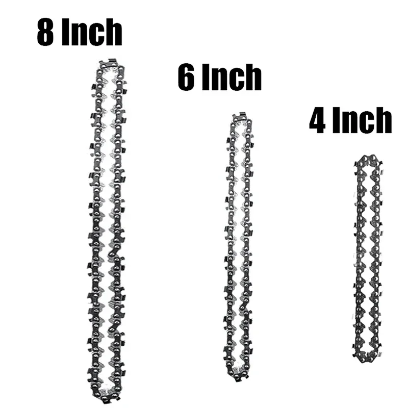 4 Inch 6Inch 8Inch Chainsaw Chain 1/4" .043" 28/37/45/48 DL Semi Chisel Electric Chainsaw Chain Spare Parts Wood Branch Cutting chainsaw chain