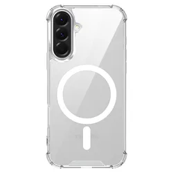 Magsafe Magnetic Four - Corner Anti - Fall Clear Phone Case for Galaxy A18 (1)