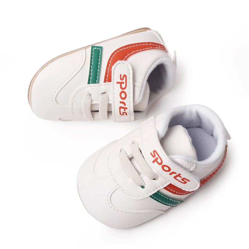 Baby Sneaker Casual Walking Shoes Unisex Soft PU Anti-slip TPR for