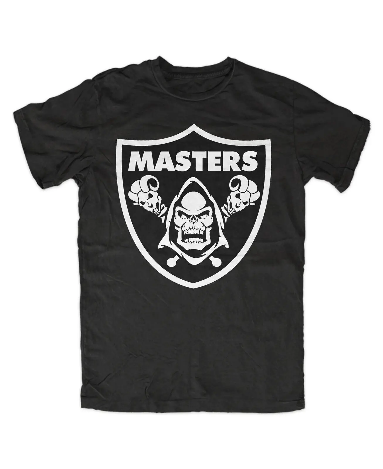 T-Shirt Skeletor Raid Black Motu, Cult, Universe, Masters, He-Man