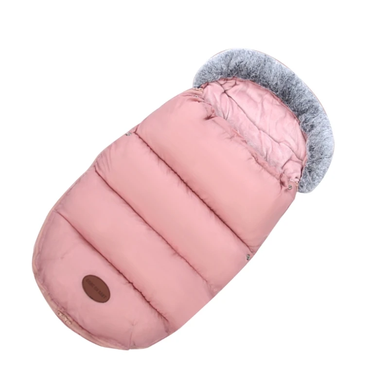 

Winter Pram Foot Muff Insulated Sleeping Bag for Babies Universal Baby Footmuff with Zipper for Cold Weather for Prams