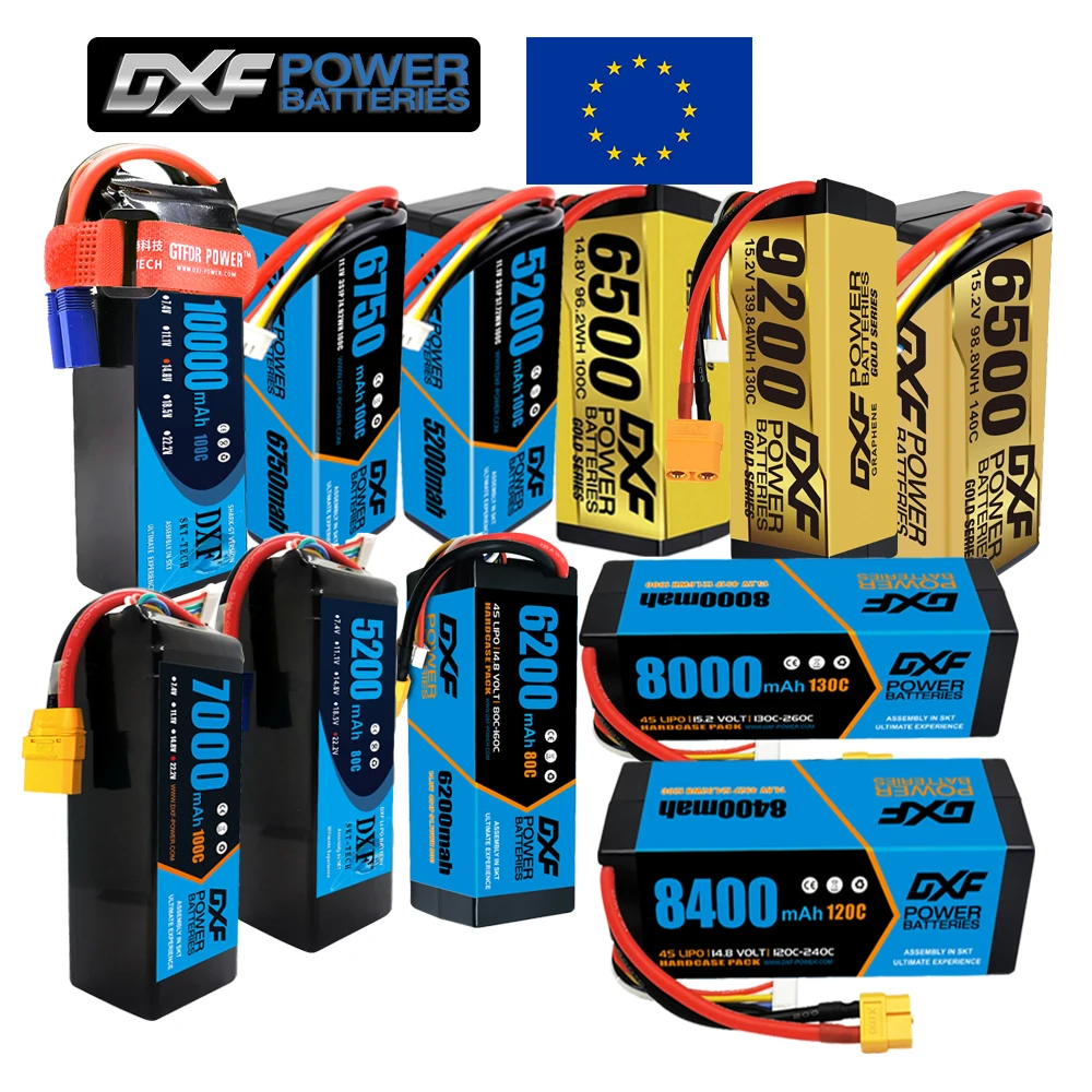 DXFLipoBattery2S3S4S6S7000mAh6500mAh8000mAh8400mAh6750mAh